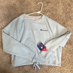 Brand new cropped champion sweatshirt